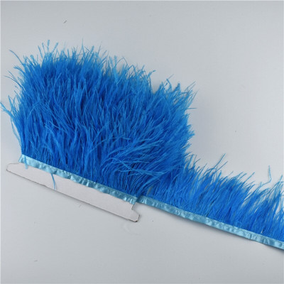 1 metru 8-10 CM garnituri din pene de struț natural negru alb pene de struț pentru artizanat franjuri panglică pentru fustă Decor de nuntă