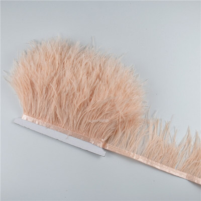 1 metru 8-10 CM garnituri din pene de struț natural negru alb pene de struț pentru artizanat franjuri panglică pentru fustă Decor de nuntă