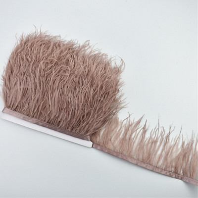 1 metru 8-10 CM garnituri din pene de struț natural negru alb pene de struț pentru artizanat franjuri panglică pentru fustă Decor de nuntă