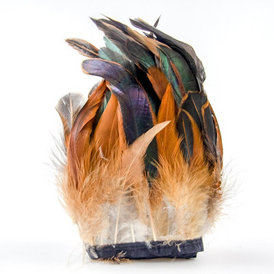 1-meetrine naturaalne kukesulgi kaunistus meisterdamiseks riided õmblemine kana sulgedest lint Makraame seinaripp Kaunistus ploomid