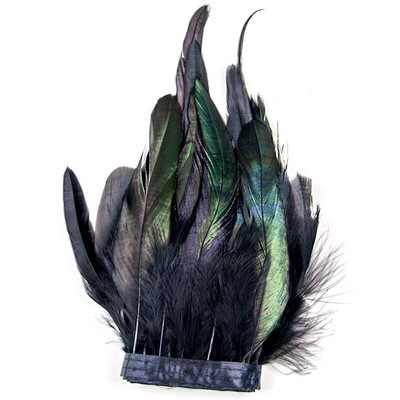 1-meetrine naturaalne kukesulgi kaunistus meisterdamiseks riided õmblemine kana sulgedest lint Makraame seinaripp Kaunistus ploomid