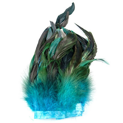 1-meetrine naturaalne kukesulgi kaunistus meisterdamiseks riided õmblemine kana sulgedest lint Makraame seinaripp Kaunistus ploomid