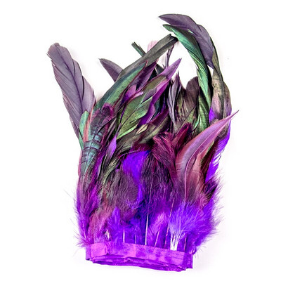 1-meetrine naturaalne kukesulgi kaunistus meisterdamiseks riided õmblemine kana sulgedest lint Makraame seinaripp Kaunistus ploomid