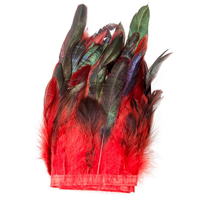 1-meetrine naturaalne kukesulgi kaunistus meisterdamiseks riided õmblemine kana sulgedest lint Makraame seinaripp Kaunistus ploomid