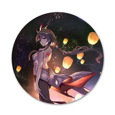 58mm Honkai Impact 3 Ikony Špendlíky Odznak Dekorácia Brošne Kovové Odznaky Na Dekoráciu Batohu