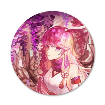 58mm Honkai Impact 3 Ikony Špendlíky Odznak Dekorácia Brošne Kovové Odznaky Na Dekoráciu Batohu