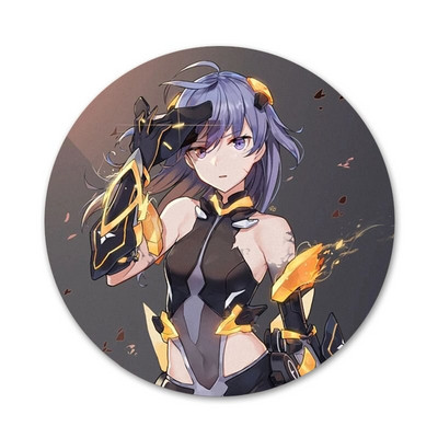 58mm Honkai Impact 3 Ikony Špendlíky Odznak Dekorácia Brošne Kovové Odznaky Na Dekoráciu Batohu