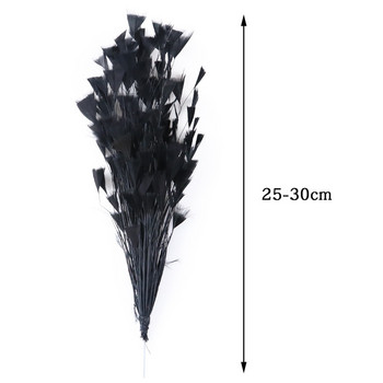 Χονδρική Υψηλής ποιότητας λουλούδι φτερού γαλοπούλας 25-30 CM/10-12 ίντσες DIY Διακοσμητικά φτερά κεφαλής για πάρτι σπιτιού για χειροτεχνίες