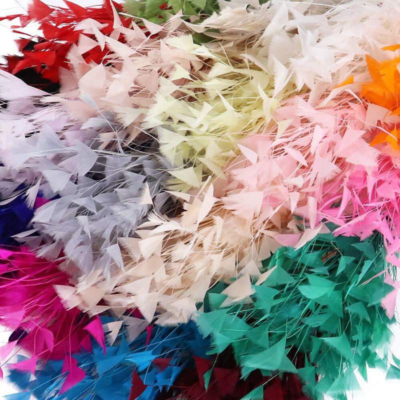 Търговия на едро с висококачествено цвете от пуешко пера 25-30 CM/10-12 инча Направи си сам декорация на домашно парти за глава Пера за занаяти