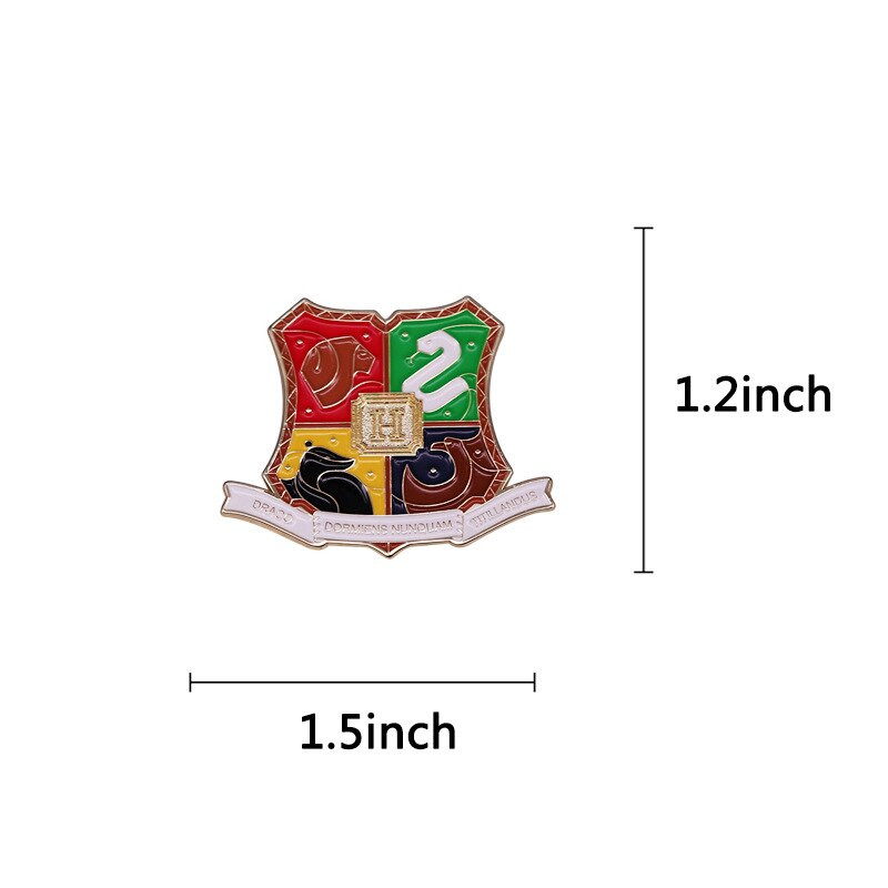 C2000 Creativity Magic Academy Enamel Lapel Pin Collection Бадж Раница Яка Филм Бижута Деца за подарък