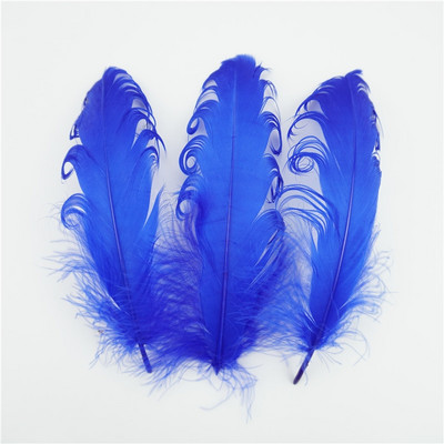 20τμχ Σπειροειδή Φτερά Χήνας Διακόσμηση Γάμου 12-18cm Swan Pluma Αξεσουάρ χειροτεχνίας Κοσμήματα Δημιουργία DIY Centerpieces