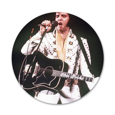 Elvis Presley ikoonid nööpnõelad märgi kaunistus prossid Metallist märgid seljakoti kaunistamiseks 58 mm