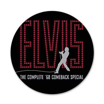 Elvis Presley ikoonid nööpnõelad märgi kaunistus prossid Metallist märgid seljakoti kaunistamiseks 58 mm