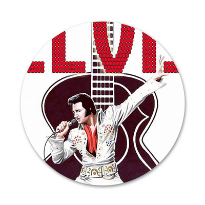 Elvis Presley ikoonid nööpnõelad märgi kaunistus prossid Metallist märgid seljakoti kaunistamiseks 58 mm