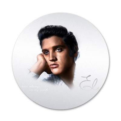 Elvis Presley ikoonid nööpnõelad märgi kaunistus prossid Metallist märgid seljakoti kaunistamiseks 58 mm