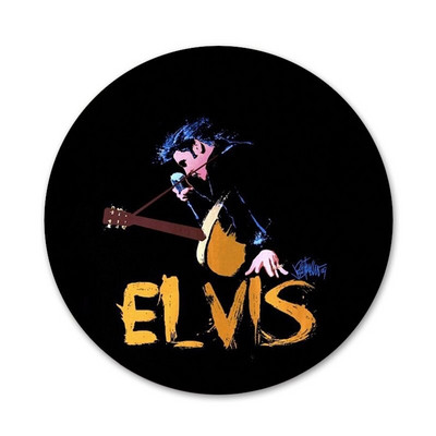 Elvis Presley ikoonid nööpnõelad märgi kaunistus prossid Metallist märgid seljakoti kaunistamiseks 58 mm