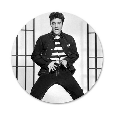 Elvis Presley ikoonid nööpnõelad märgi kaunistus prossid Metallist märgid seljakoti kaunistamiseks 58 mm