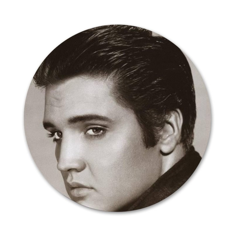 Elvis Presley ikoonid nööpnõelad märgi kaunistus prossid Metallist märgid seljakoti kaunistamiseks 58 mm