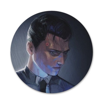 58mm Detroit Become Human DBH Broșă Broșă Accesorii pentru îmbrăcăminte Rucsac Decorat cadou