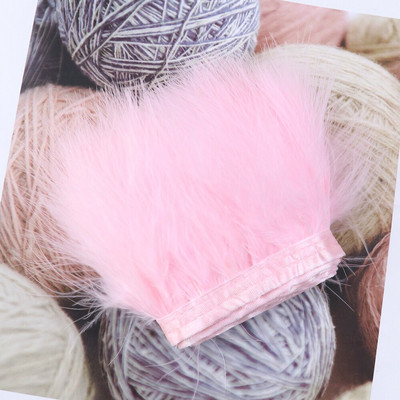 1-meetrine värviline pehme marabu kalkuni suled trimmipael ääris 8-10 CM rõivaste õmblemiseks kaunistuseks näputöö käsitöö plume