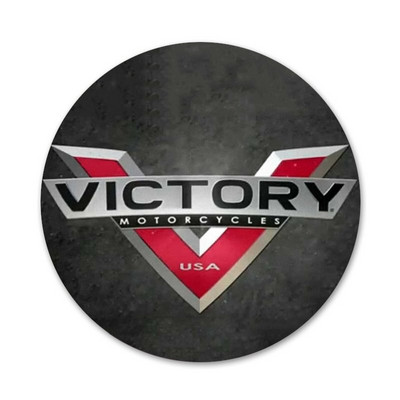 USA American Victory Motorcycles Logo Odznak Brošňa Pin Doplnky Na Oblečenie Batoh Dekorácia Darček