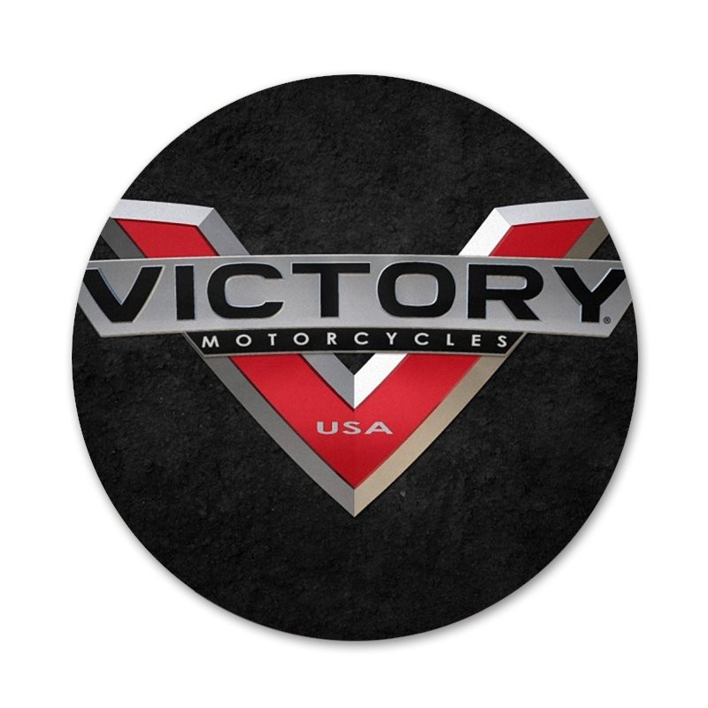 USA American Victory Motorcycles Logo Odznak Brošňa Pin Doplnky Na Oblečenie Batoh Dekorácia Darček