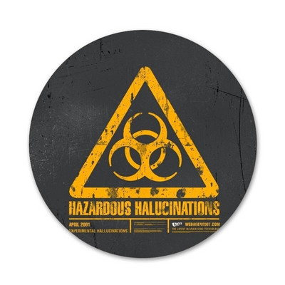 σύμβολο βιολογικού κινδύνου Εικονίδια Καρφίτσες Διακοσμητικό σήμα Καρφίτσες Μεταλλικές κονκάρδες για ρούχα Διακόσμηση σακιδίου πλάτης 58 χλστ.