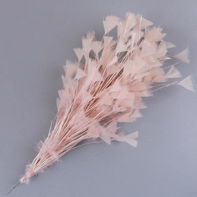 Μήκος 25-30 εκ. Φτερά γαλοπούλας Διακοσμητικά λουλουδιών για χειροτεχνίες Diy Κεφαλή για πάρτι στο σπίτι Διακόσμηση γάμου Βαμμένα πολύχρωμα λοφία