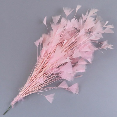 Μήκος 25-30 εκ. Φτερά γαλοπούλας Διακοσμητικά λουλουδιών για χειροτεχνίες Diy Κεφαλή για πάρτι στο σπίτι Διακόσμηση γάμου Βαμμένα πολύχρωμα λοφία