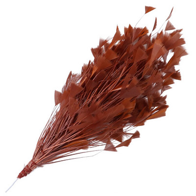 Μήκος 25-30 εκ. Φτερά γαλοπούλας Διακοσμητικά λουλουδιών για χειροτεχνίες Diy Κεφαλή για πάρτι στο σπίτι Διακόσμηση γάμου Βαμμένα πολύχρωμα λοφία