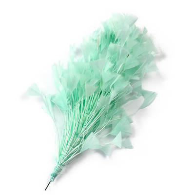 Μήκος 25-30 εκ. Φτερά γαλοπούλας Διακοσμητικά λουλουδιών για χειροτεχνίες Diy Κεφαλή για πάρτι στο σπίτι Διακόσμηση γάμου Βαμμένα πολύχρωμα λοφία