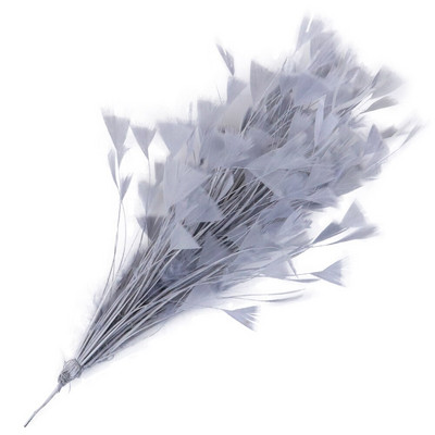 Μήκος 25-30 εκ. Φτερά γαλοπούλας Διακοσμητικά λουλουδιών για χειροτεχνίες Diy Κεφαλή για πάρτι στο σπίτι Διακόσμηση γάμου Βαμμένα πολύχρωμα λοφία