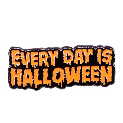 D3465 Homegaga Õudusfilmid Punk Emaili Nõelad Pross Mehed Naiste Metallist Reväärinõel Seljakotid Märg Ehted Kingitused sõpradele