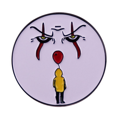 D3465 Homegaga Õudusfilmid Punk Emaili Nõelad Pross Mehed Naiste Metallist Reväärinõel Seljakotid Märg Ehted Kingitused sõpradele