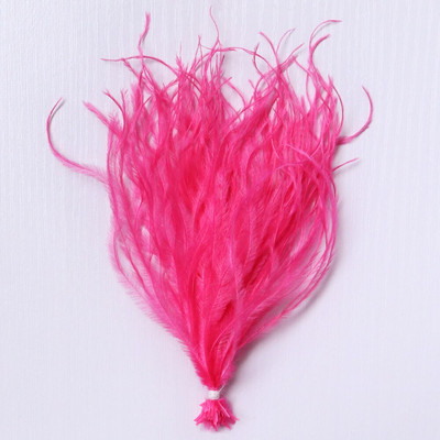 100 ΤΕΜ/Μέγεθος παρτίδας 10-15 15-18 εκ. Υπέροχα, μαλακά βαμμένα, πολύχρωμα πακέτα με κορδόνια από φυσικό φτερό στρουθοκαμήλου για φόρεμα 19 διαθέσιμα χρώματα