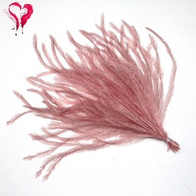 100 ΤΕΜ/Μέγεθος παρτίδας 10-15 15-18 εκ. Υπέροχα, μαλακά βαμμένα, πολύχρωμα πακέτα με κορδόνια από φυσικό φτερό στρουθοκαμήλου για φόρεμα 19 διαθέσιμα χρώματα
