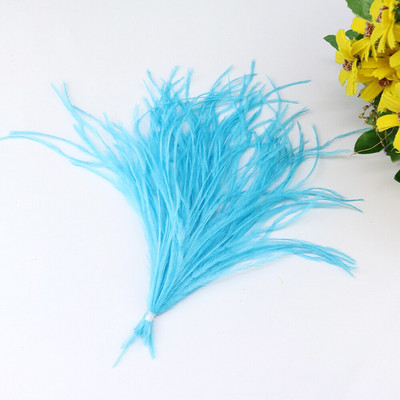 100 ΤΕΜ/Μέγεθος παρτίδας 10-15 15-18 εκ. Υπέροχα, μαλακά βαμμένα, πολύχρωμα πακέτα με κορδόνια από φυσικό φτερό στρουθοκαμήλου για φόρεμα 19 διαθέσιμα χρώματα