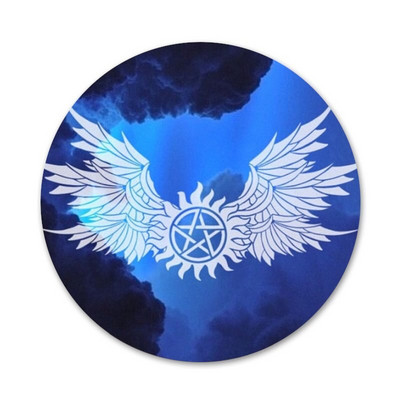 58 mm Supernatural Jared Padaleck piktogramos Smeigtukai Ženkliuko dekoravimas Sagės Metaliniai ženkleliai kuprinei papuošti