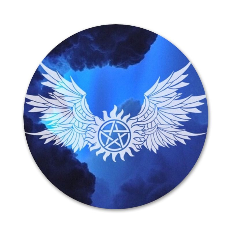 58 mm Supernatural Jared Padaleck piktogramos Smeigtukai Ženkliuko dekoravimas Sagės Metaliniai ženkleliai kuprinei papuošti