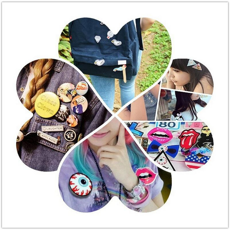 1 tk Jaapani anime ikoonid Pin Kawaii ikoonimärgi kotid seljakotil Märgid rõivaste jaoks Akrüülist märgid pross