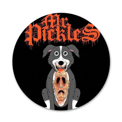 Juokingi pono marinatai Anime ženklelis sagės segtukas Priedai drabužiams Kuprinės papuošimo dovana