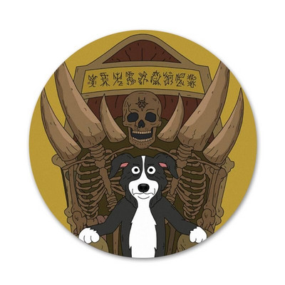 Juokingi pono marinatai Anime ženklelis sagės segtukas Priedai drabužiams Kuprinės papuošimo dovana