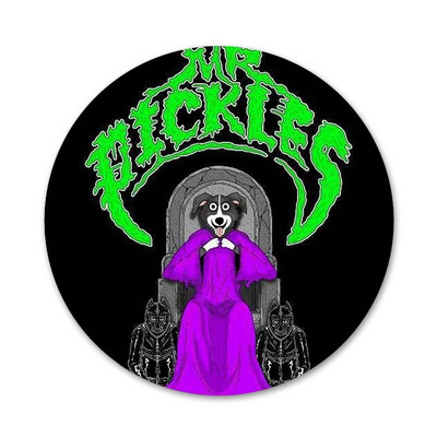 Juokingi pono marinatai Anime ženklelis sagės segtukas Priedai drabužiams Kuprinės papuošimo dovana