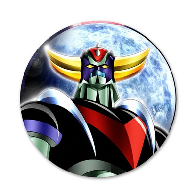 Grendizer G5 Japonský robot Anime odznak brošňa špendlíky doplnky na oblečenie batoh dekorácia darček 58mm