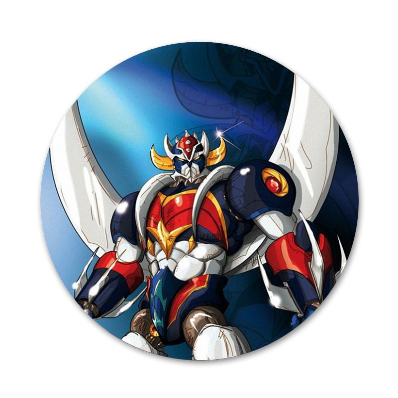 Grendizer G5 Japonský robot Anime odznak brošňa špendlíky doplnky na oblečenie batoh dekorácia darček 58mm