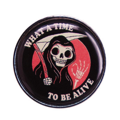 C3568 Хелоуин Филм на ужасите Емайлирана игла Игли за ревери Раници Мъже Дамски брошки върху дрехи Куфарче Значки Бижута Украсете