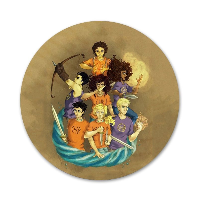 Módne Percy Jackson Ikony Pins Odznak Dekorácia Brošne Kovové Odznaky Na Dekoráciu Batohu