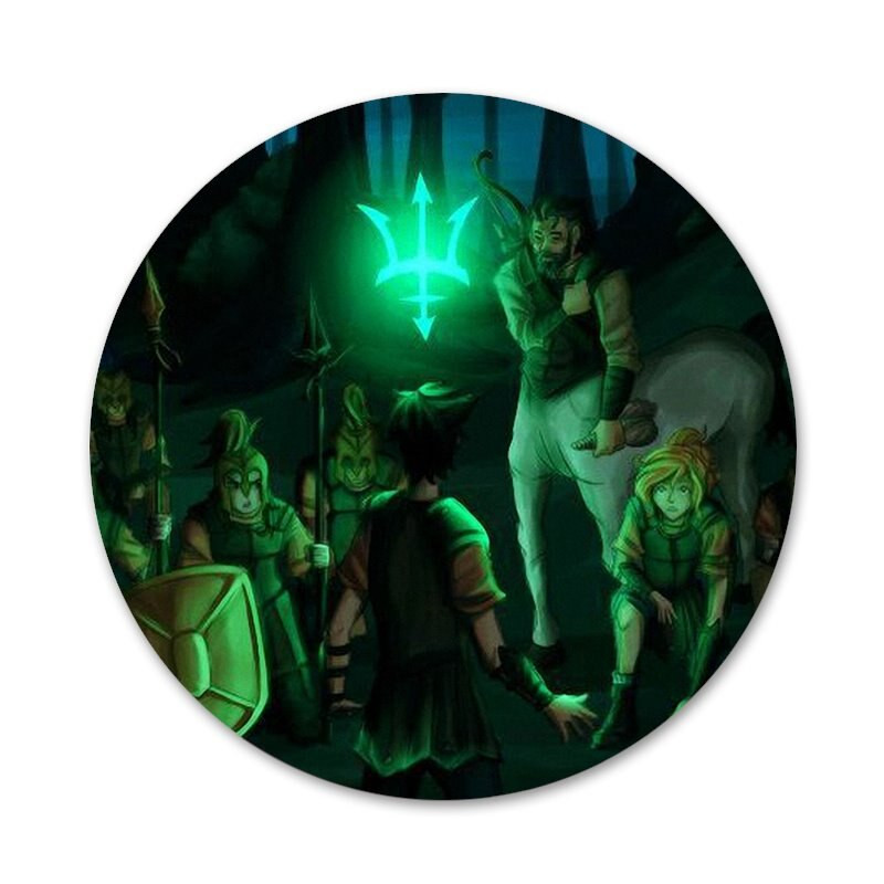 Módne Percy Jackson Ikony Pins Odznak Dekorácia Brošne Kovové Odznaky Na Dekoráciu Batohu