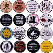 C3561 Quotes Collection Καρφίτσες από σμάλτο Cool Saying καρφίτσες για ρούχα Σακίδια πλάτης Σήματα με πέτο Μόδα κοσμήματα Αξεσουάρ Δώρα