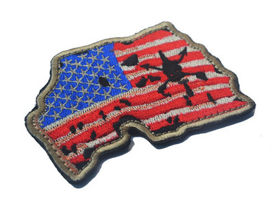 Petice brodat 100% de înaltă calitate, epoleți, rechin, războinic, pedepsitor, mammon, viking, insignă, insigne, petice